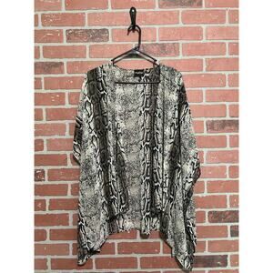 Snake Print Kimono